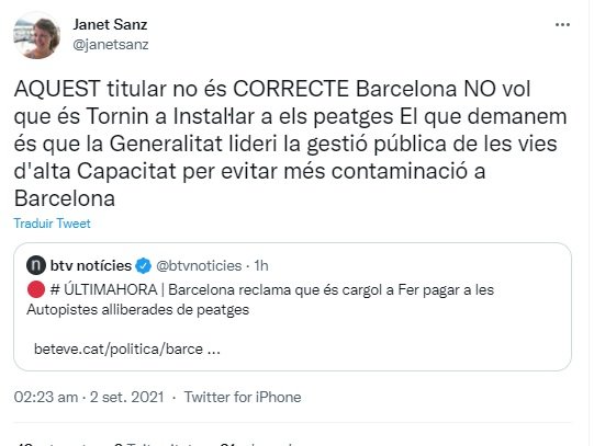 tuit janet sanz