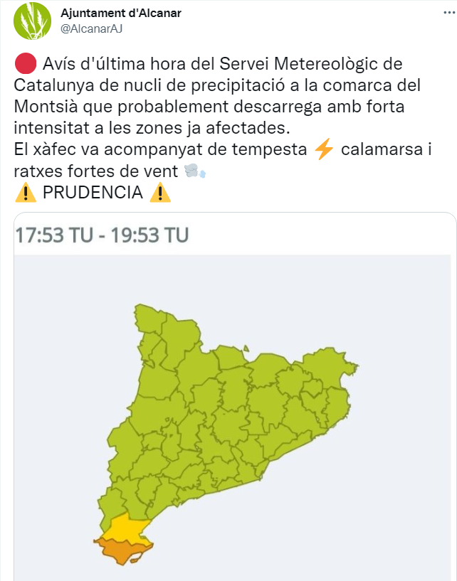 tuit inundacions