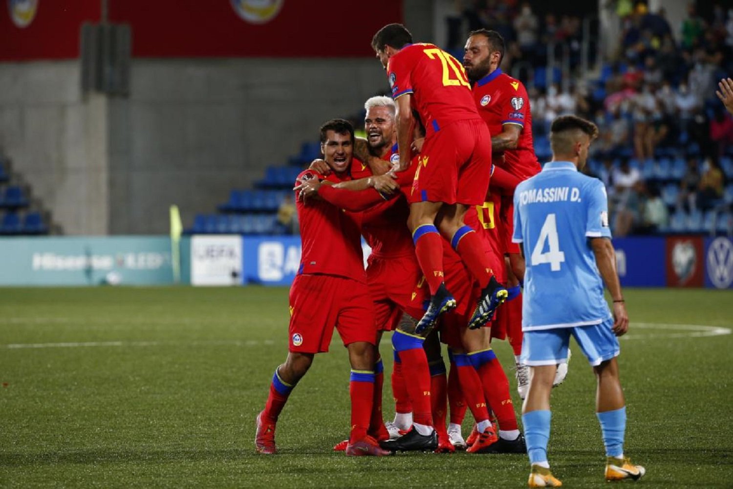 Nueva gesta de la selección de Andorra: triunfo histórico contra San Marino
