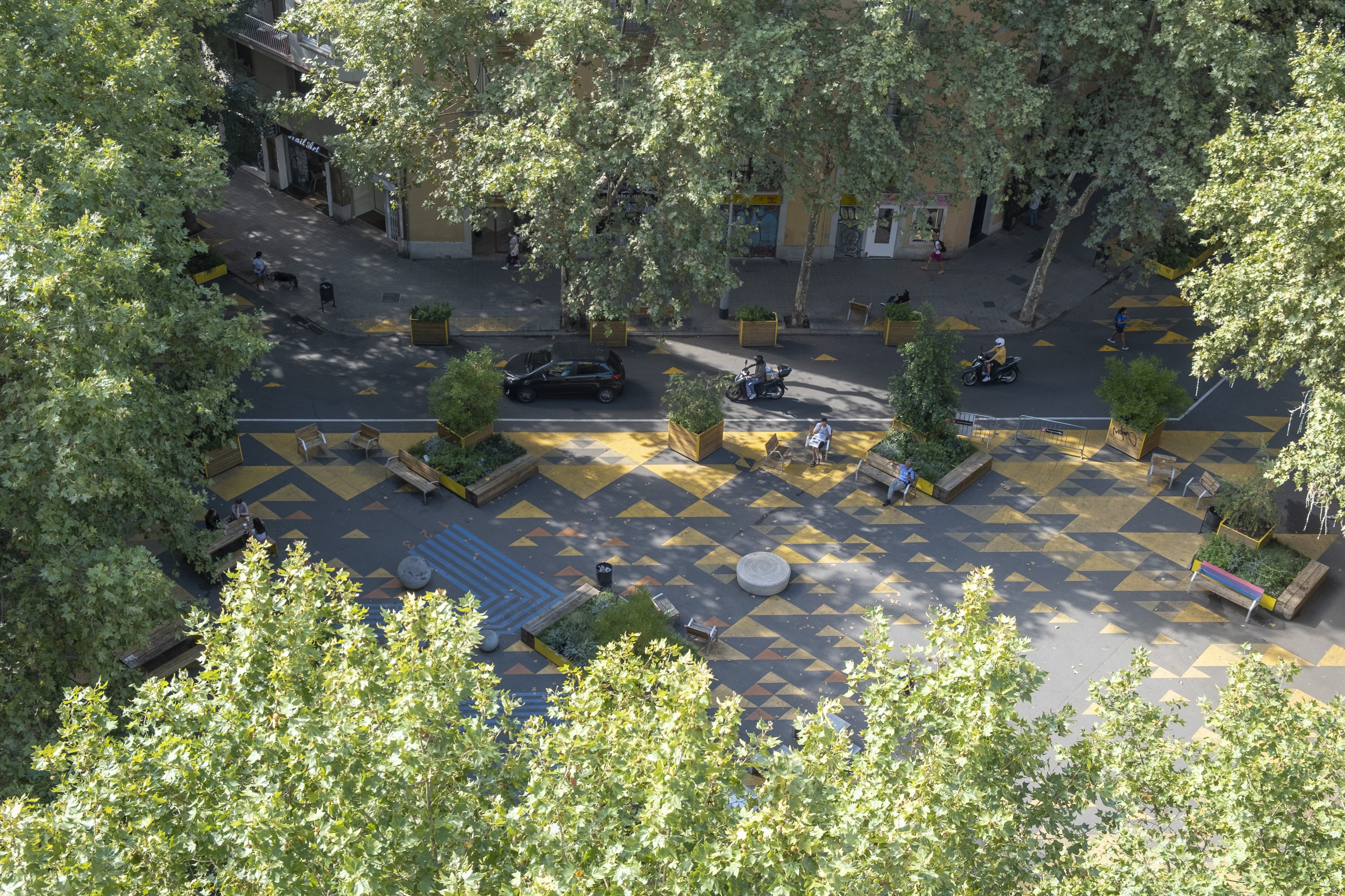 El urbanismo táctico tiene alternativas que no se basan en pintar la calle