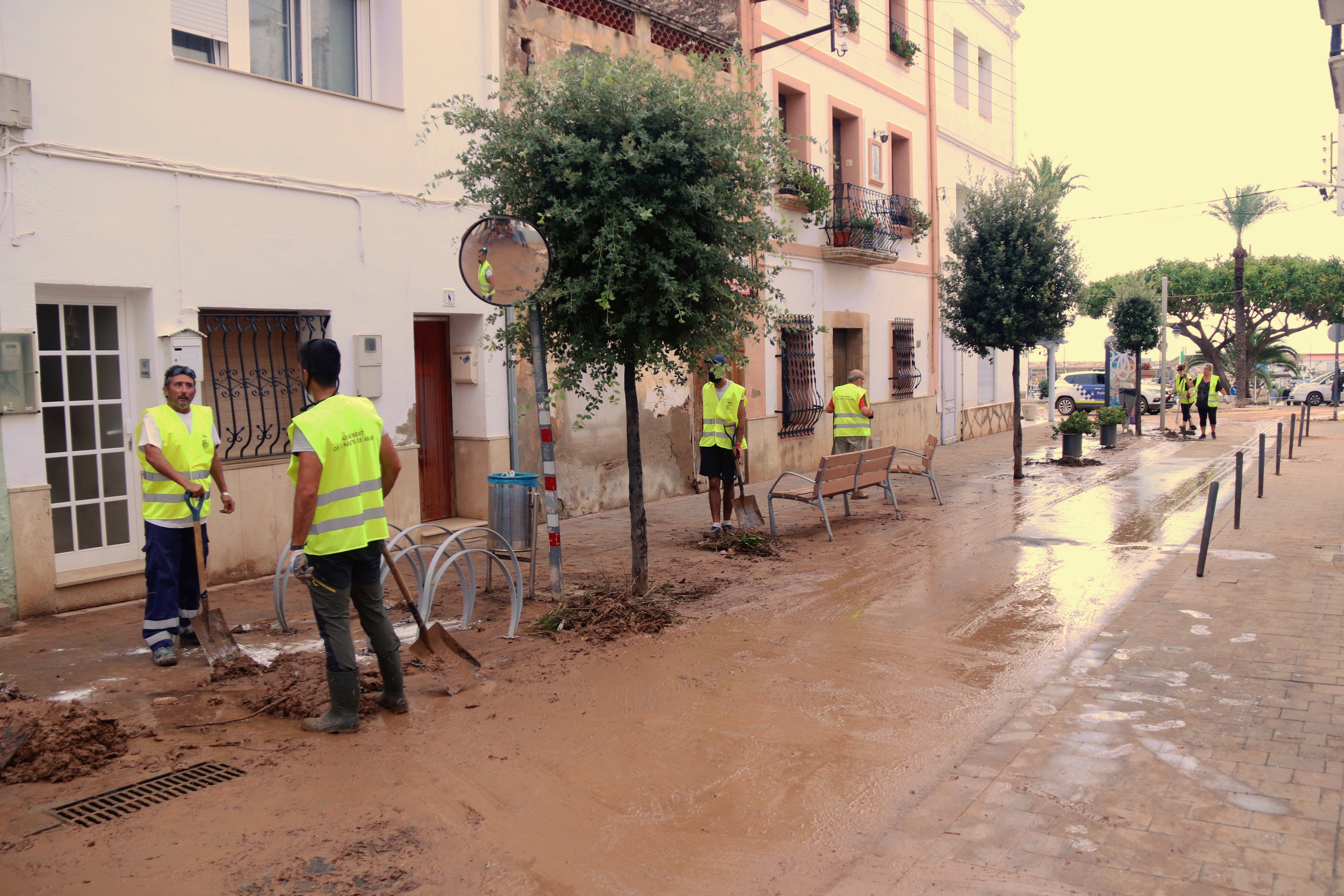 El balanç de danys d'Alcanar: 200 rescats, 500 incidències i 300 voluntaris