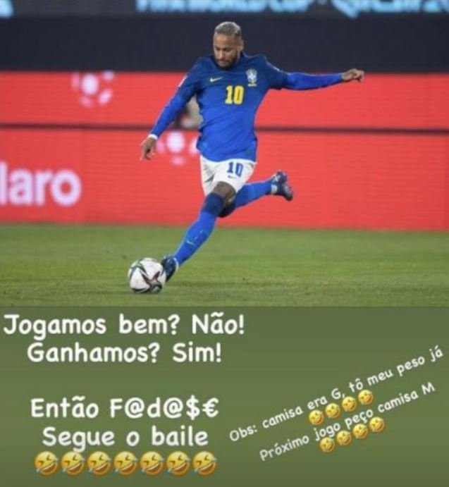 Neymar Brasil Instagram