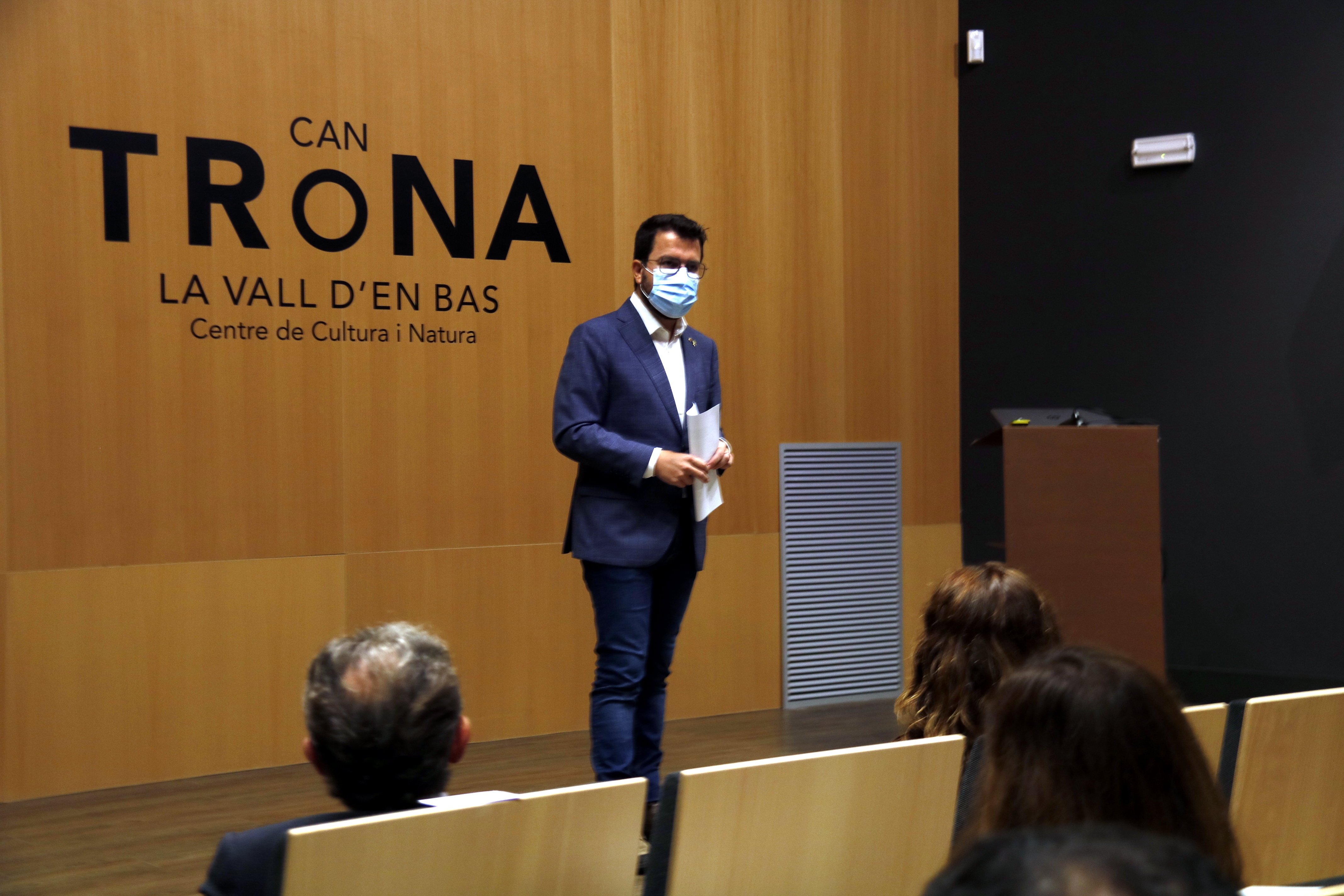president aragones hablando vall den bas acn president aragones hablando vall den bas acn