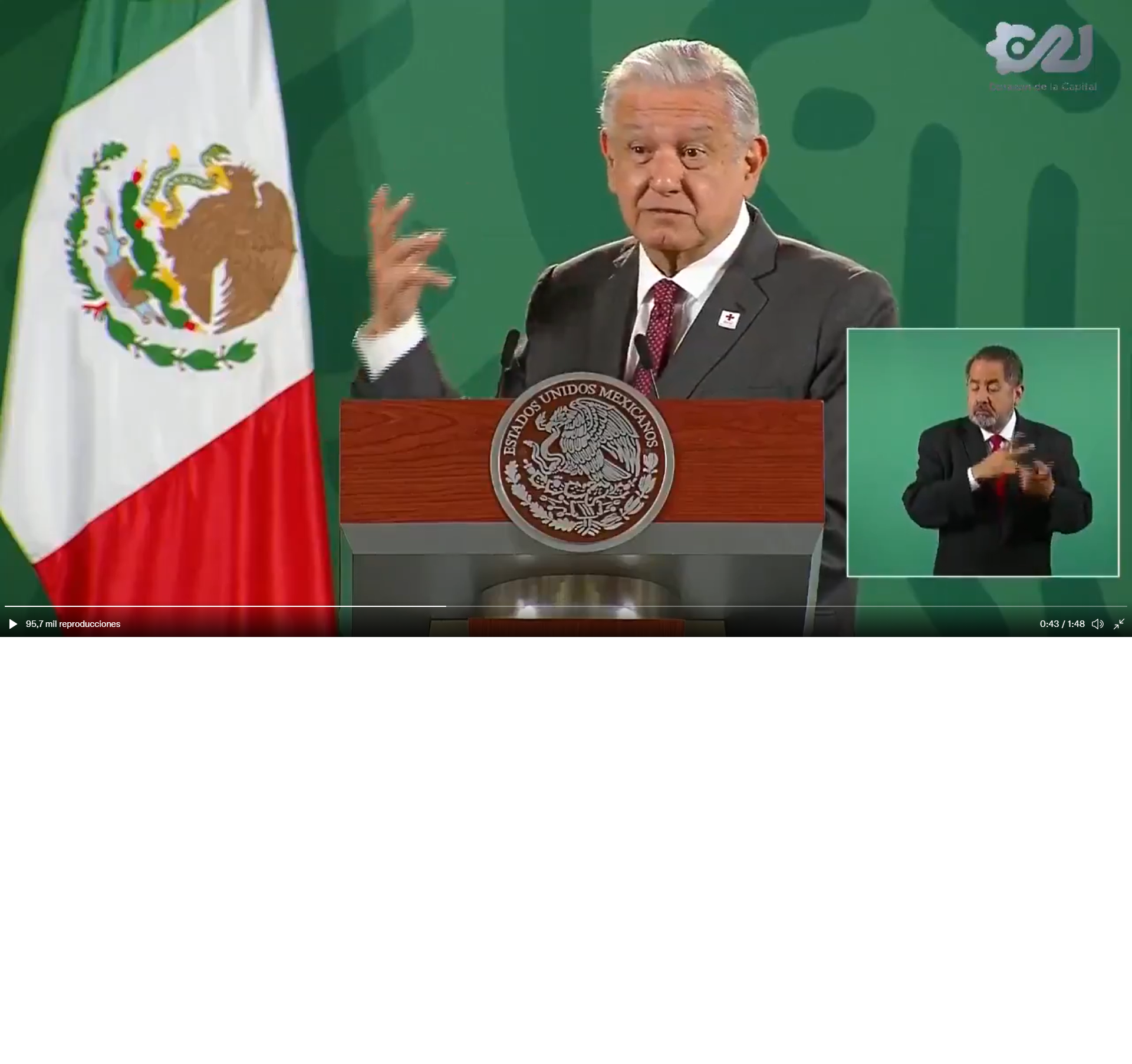 El president de Mèxic suca pa en els escàndols de Joan Carles I