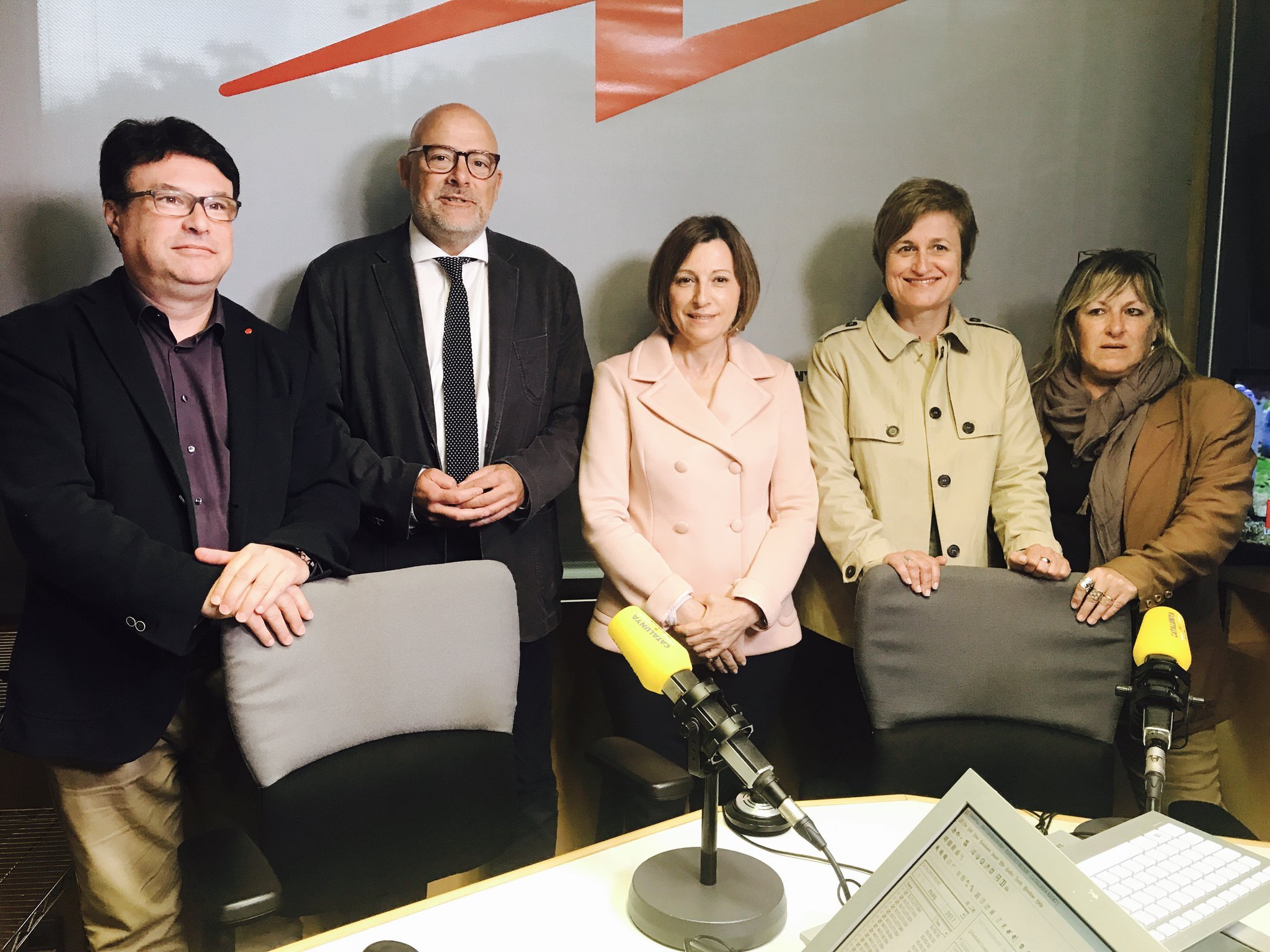 Forcadell: "Les amenaces i intimidacions no ens faran fer un pas enrere"