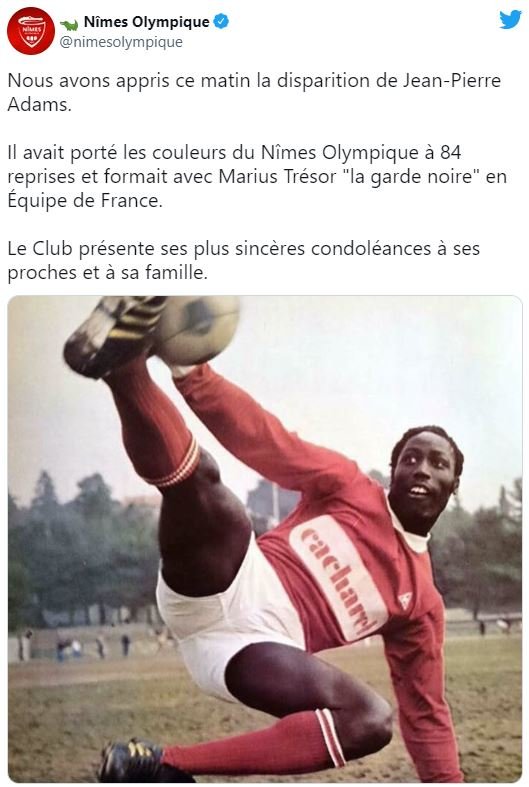 Jean Pierre Adams Nimes TUIT