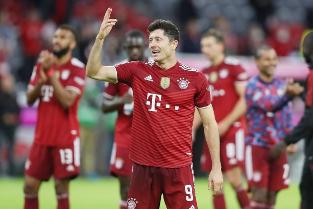 Robert Lewandowski Bayern Munic mano Europa Press