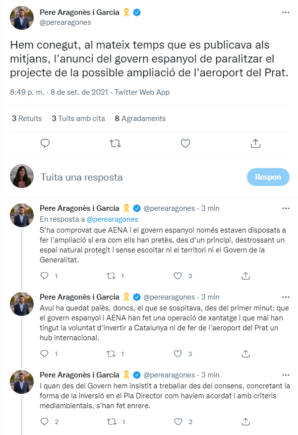 tuti aragones aeropuerto