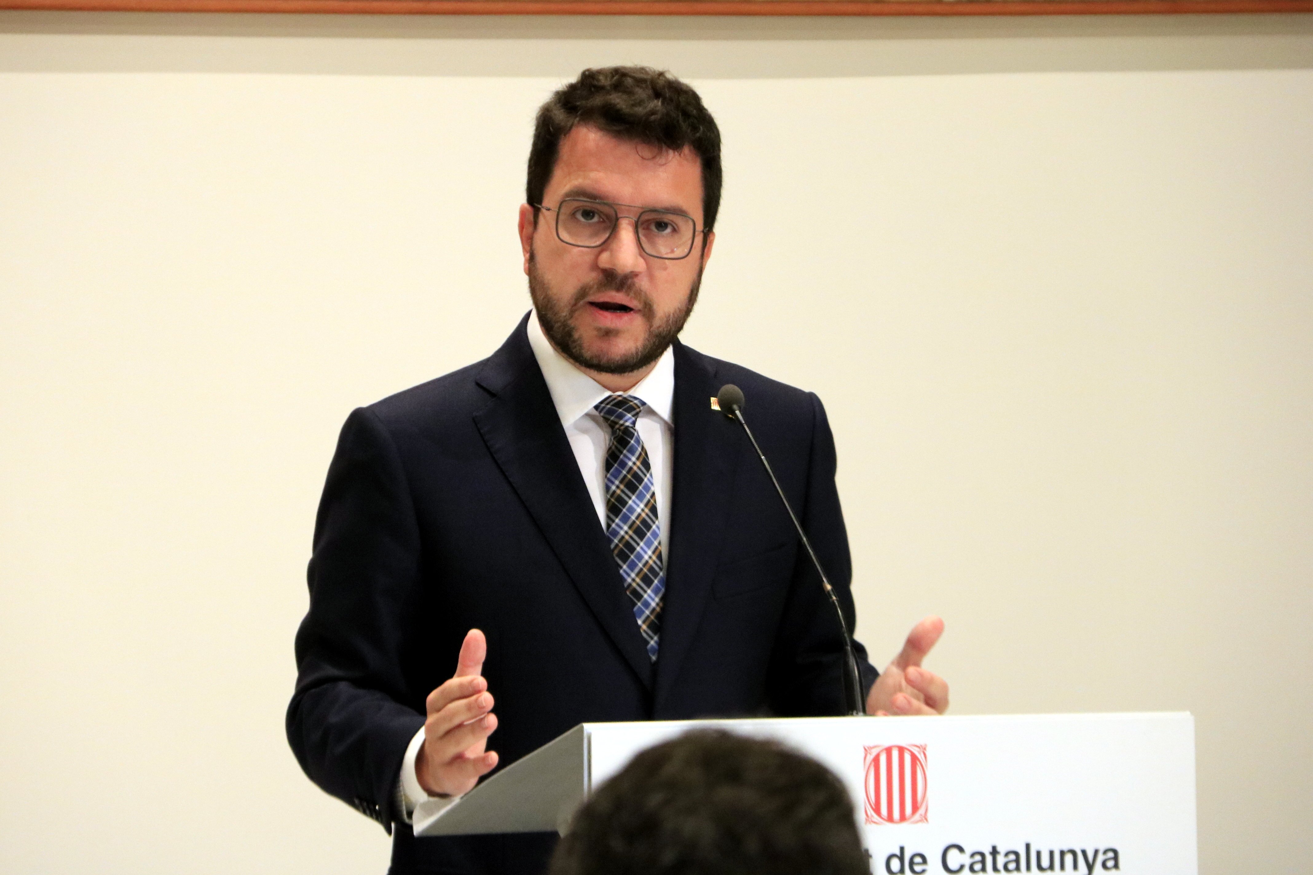 Aragonès: "La negociación acabará con una Catalunya independiente reconocida por el Estado"