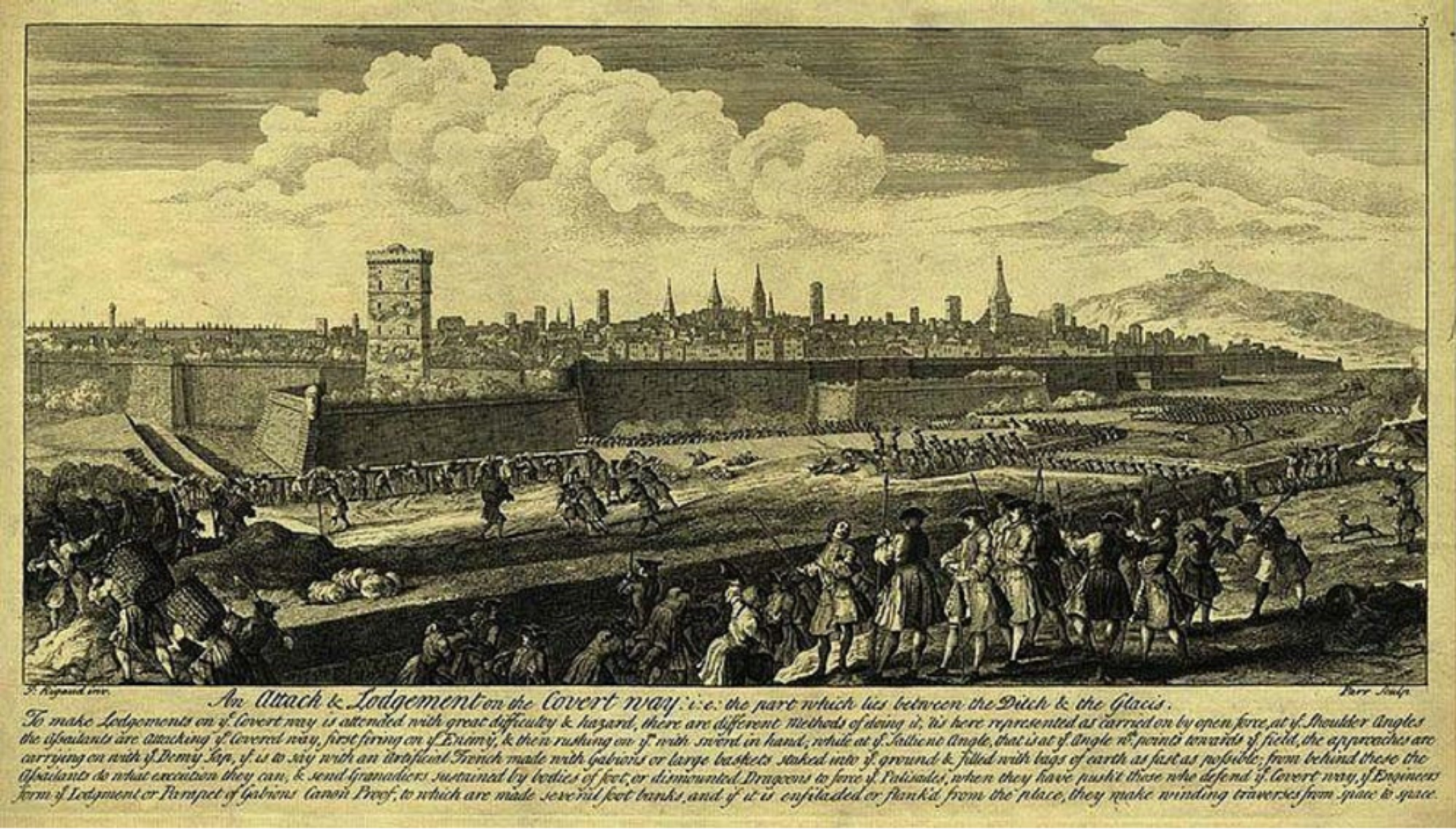 Los defensores ganan el primer combate del asedio de 1714