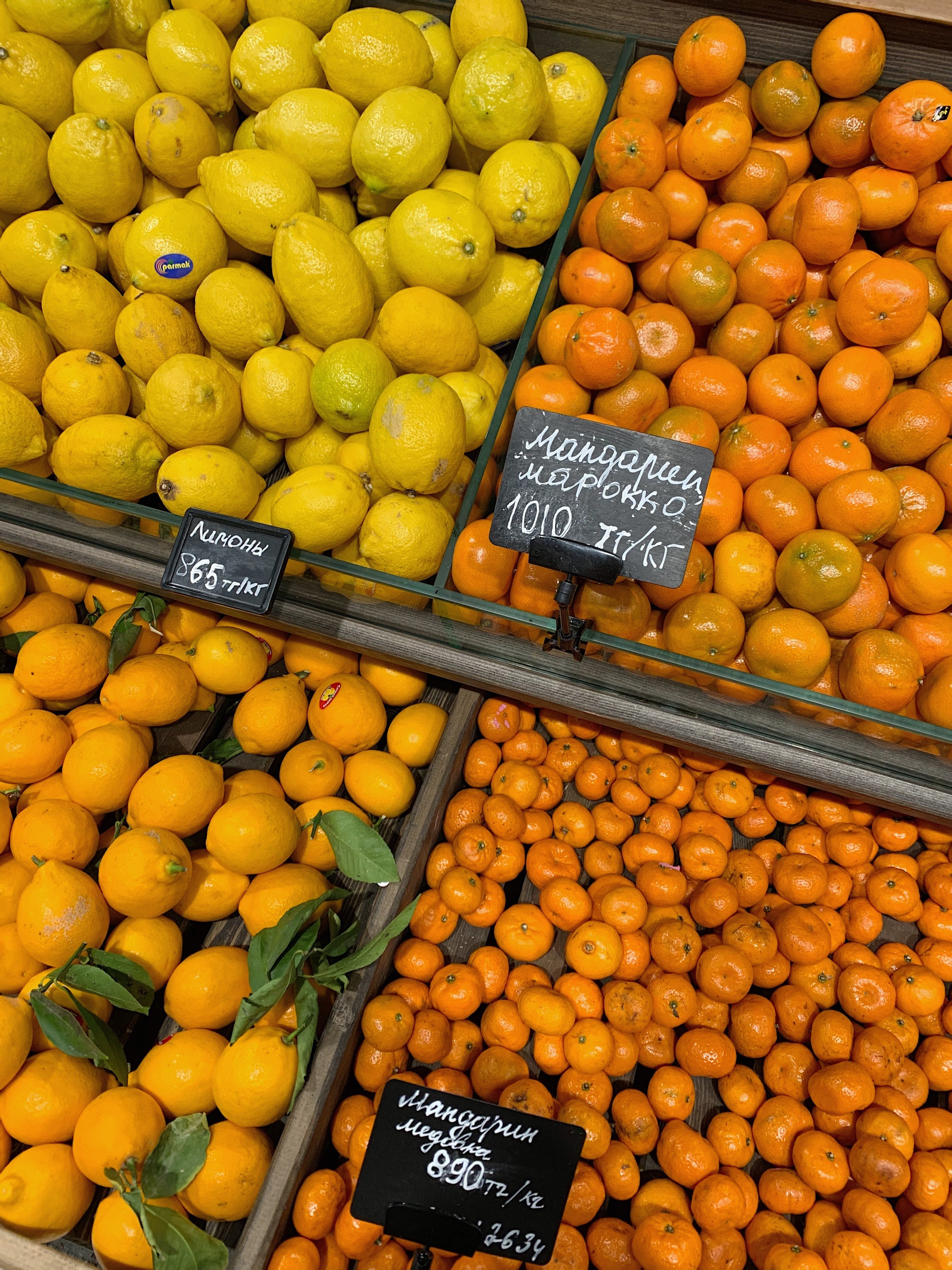 ¿Por qué son de color naranja los limones de Uzbekistán?