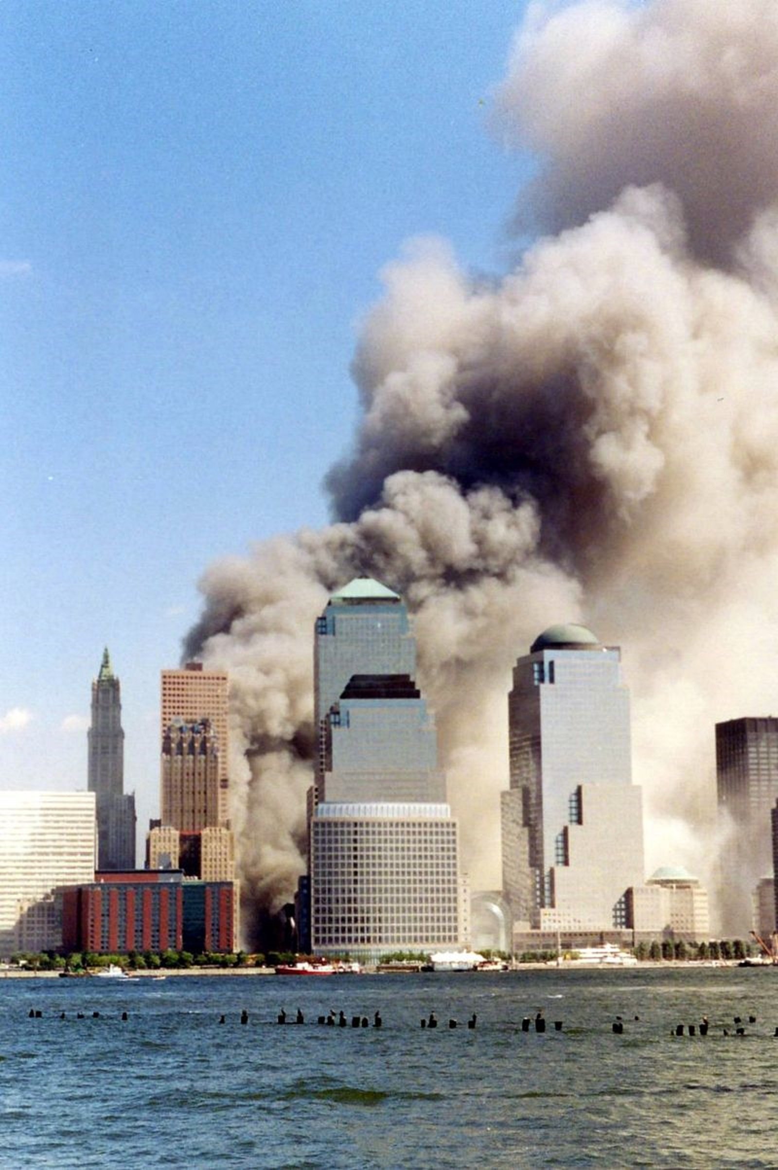 skyline nueva york atentados 11s - Wally Gobetz