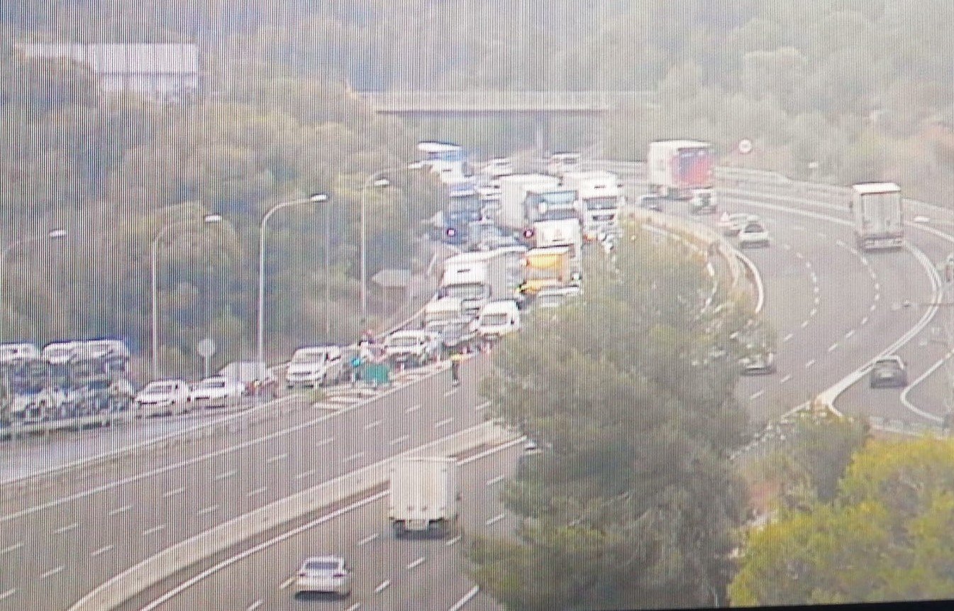 AP7 CORTADA SERVICIO CATALÁN DE TRÁFICO