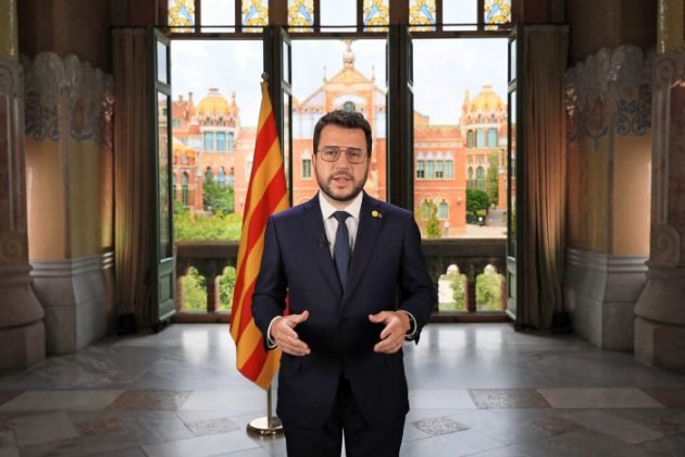 Pere Aragonès Diada 2021 / Jordi Bedmar