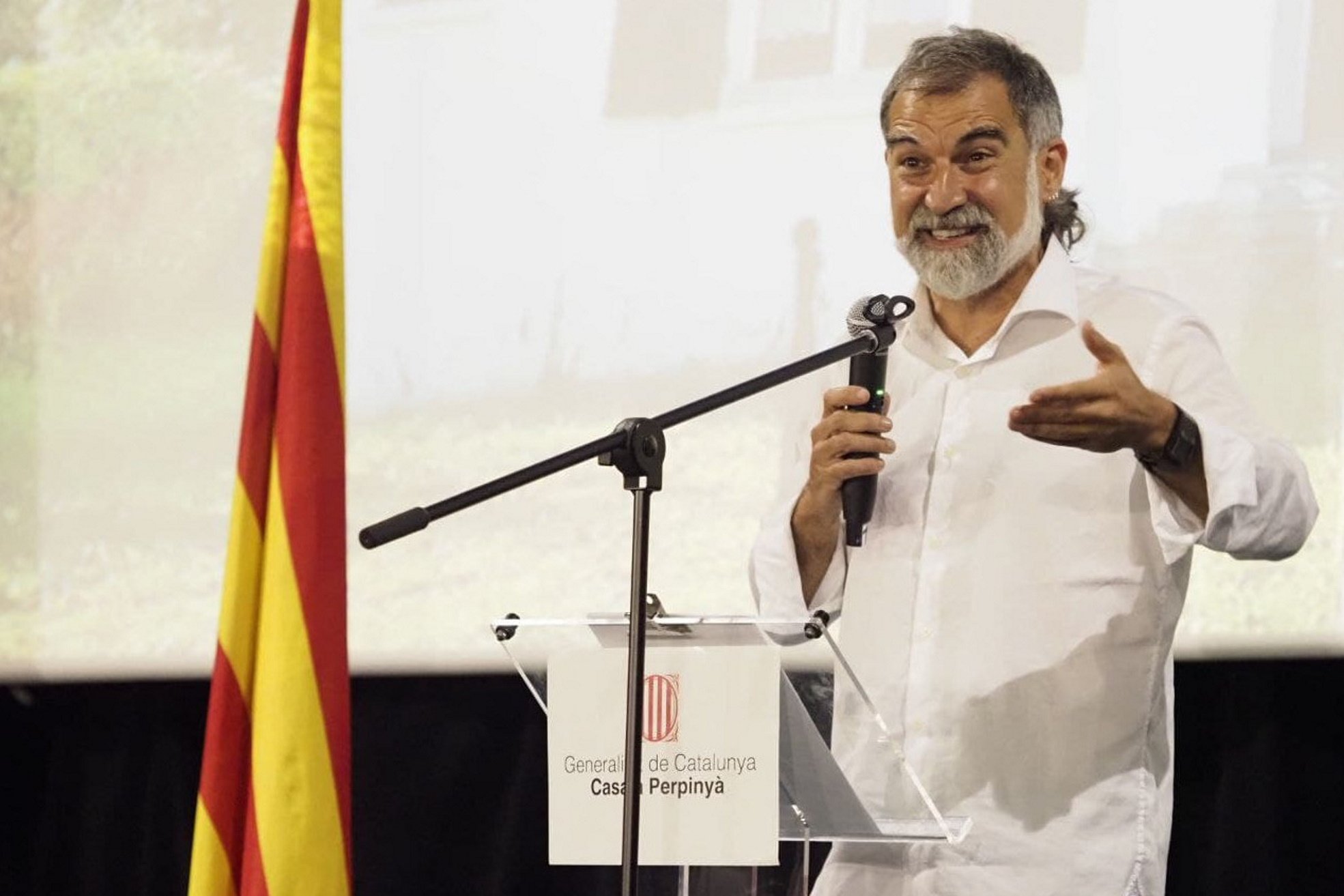 Cuixart pide desde la Catalunya Nord movilizarse y presionar a los políticos
