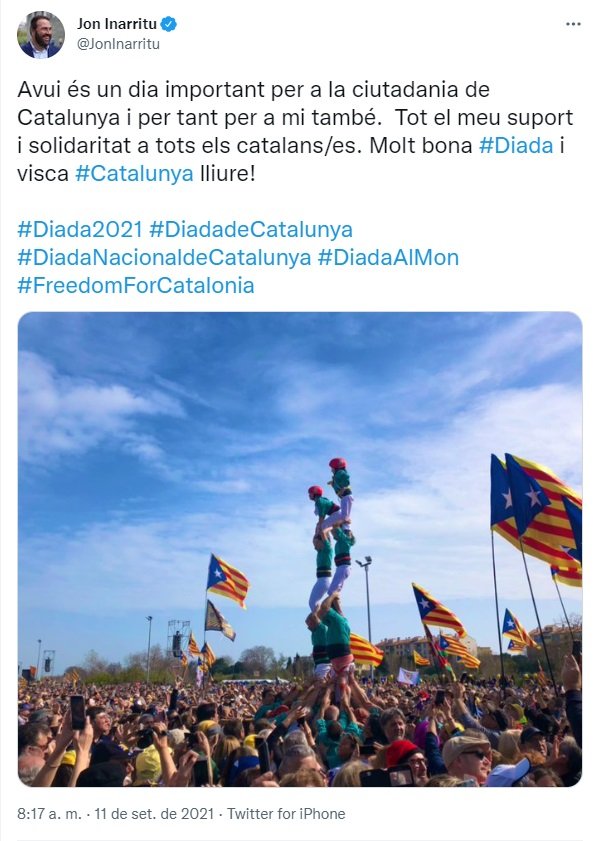 tuit diada iñarritu