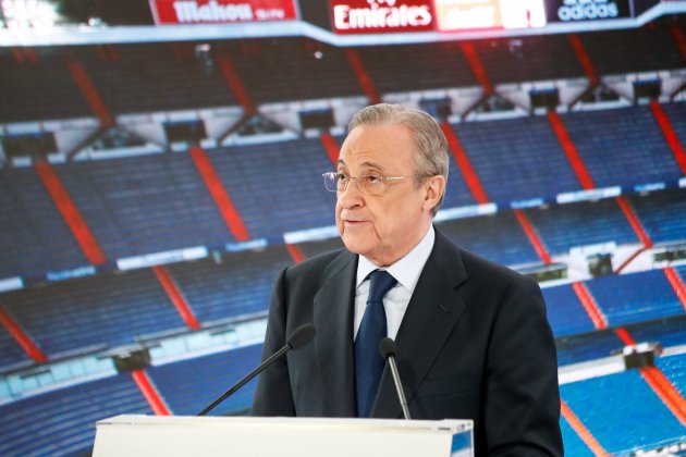 Florentí Perez presentacion Hazard Reial Madrid Europa Press