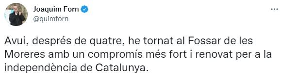 TUIT Joaquim Forn Diada 2021