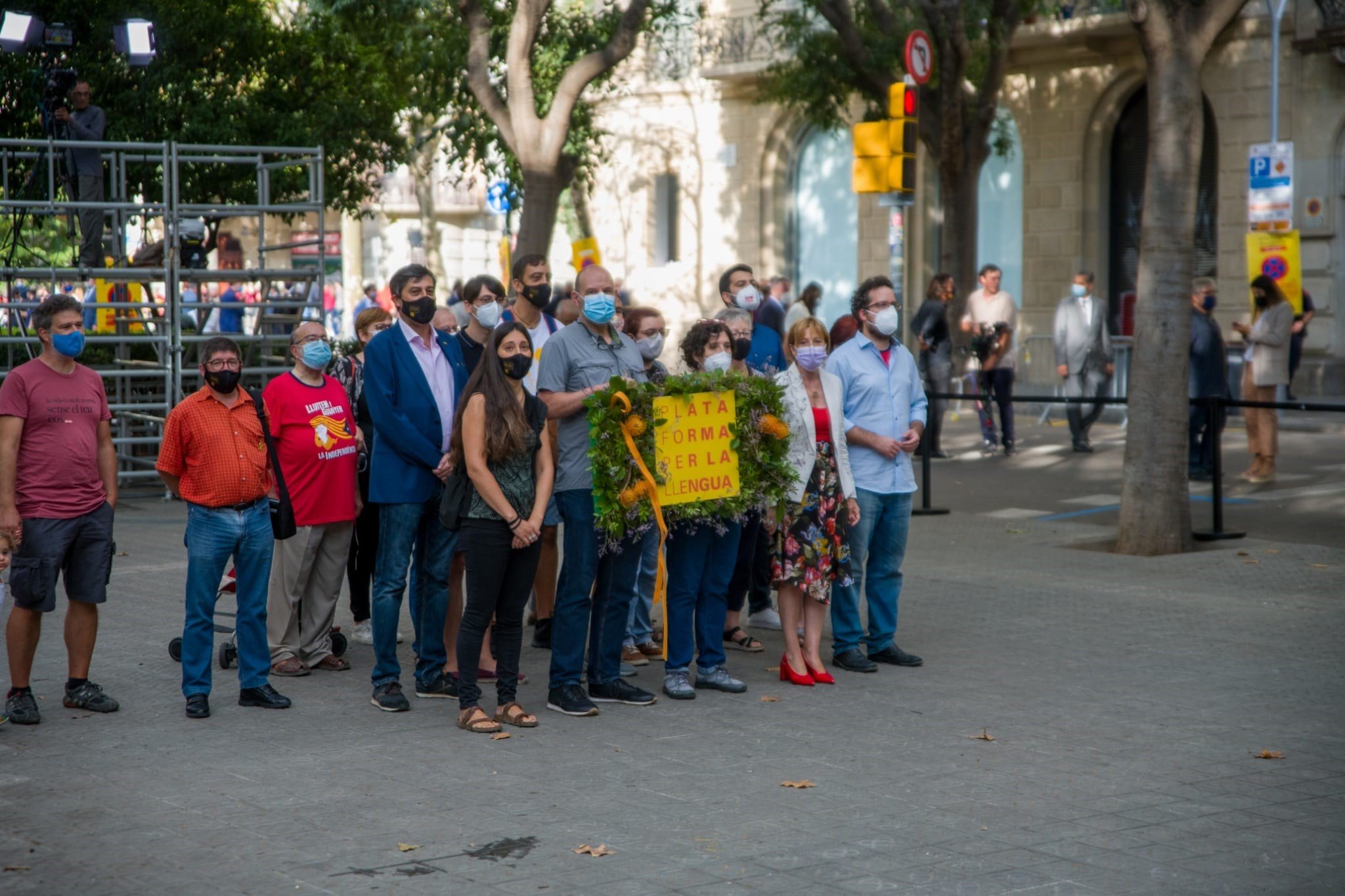 ofrenda Plataforma per Llengua Diada EP