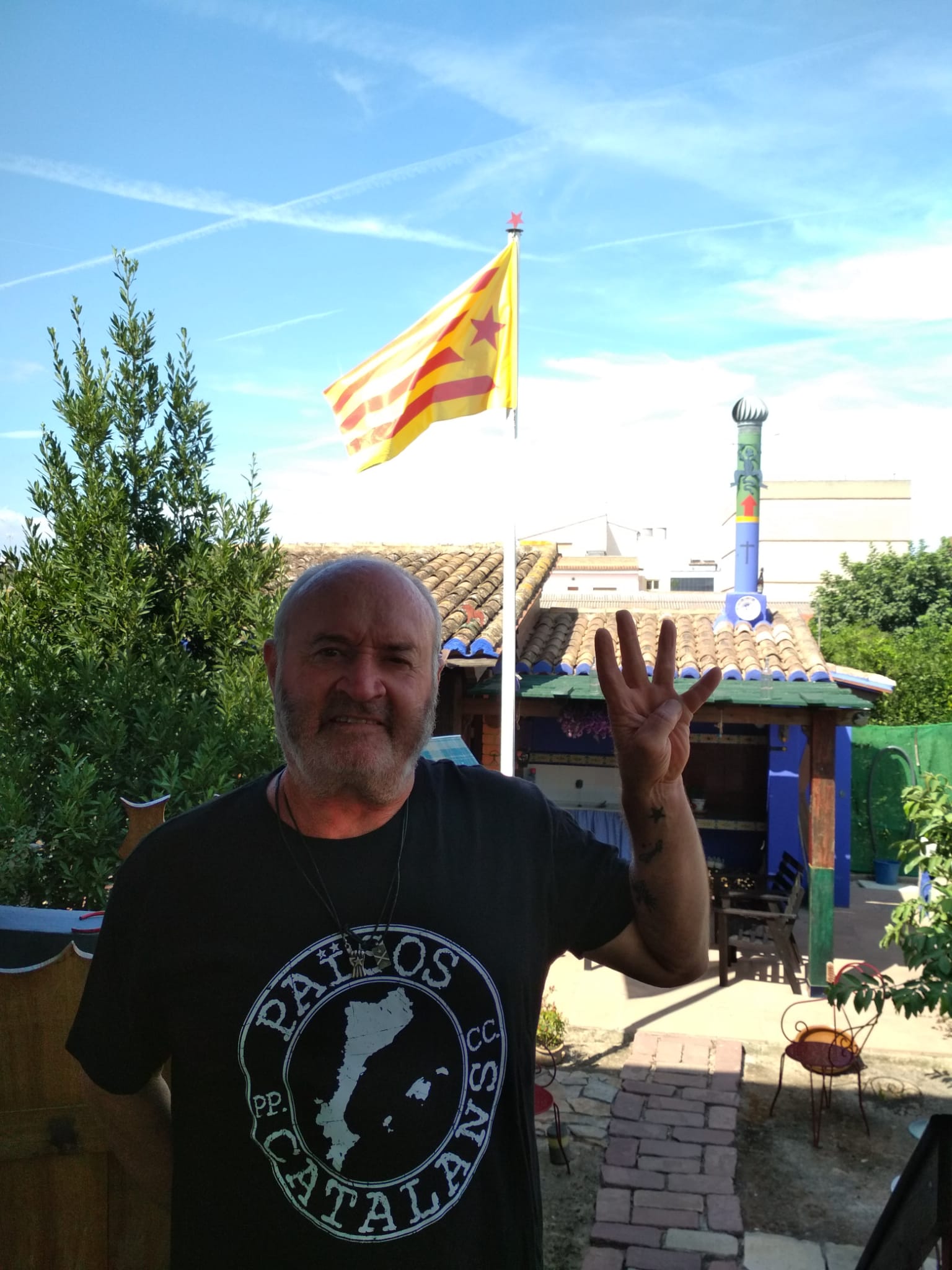 Des de Polinyà de Xúquer (País Valencià) en Rafel també celebra la Diada