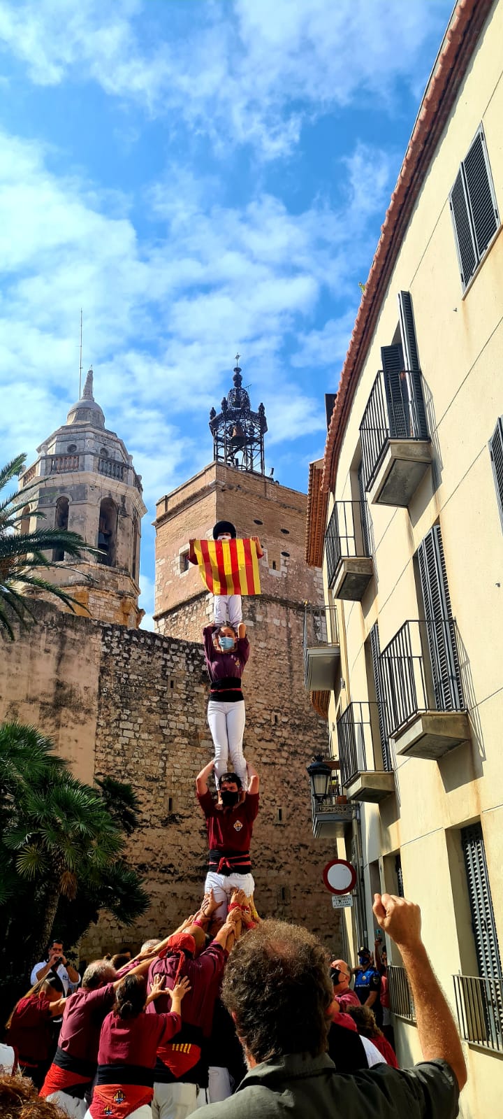 A Sitges la Helga Muszwick ens envia aquesta fotografia