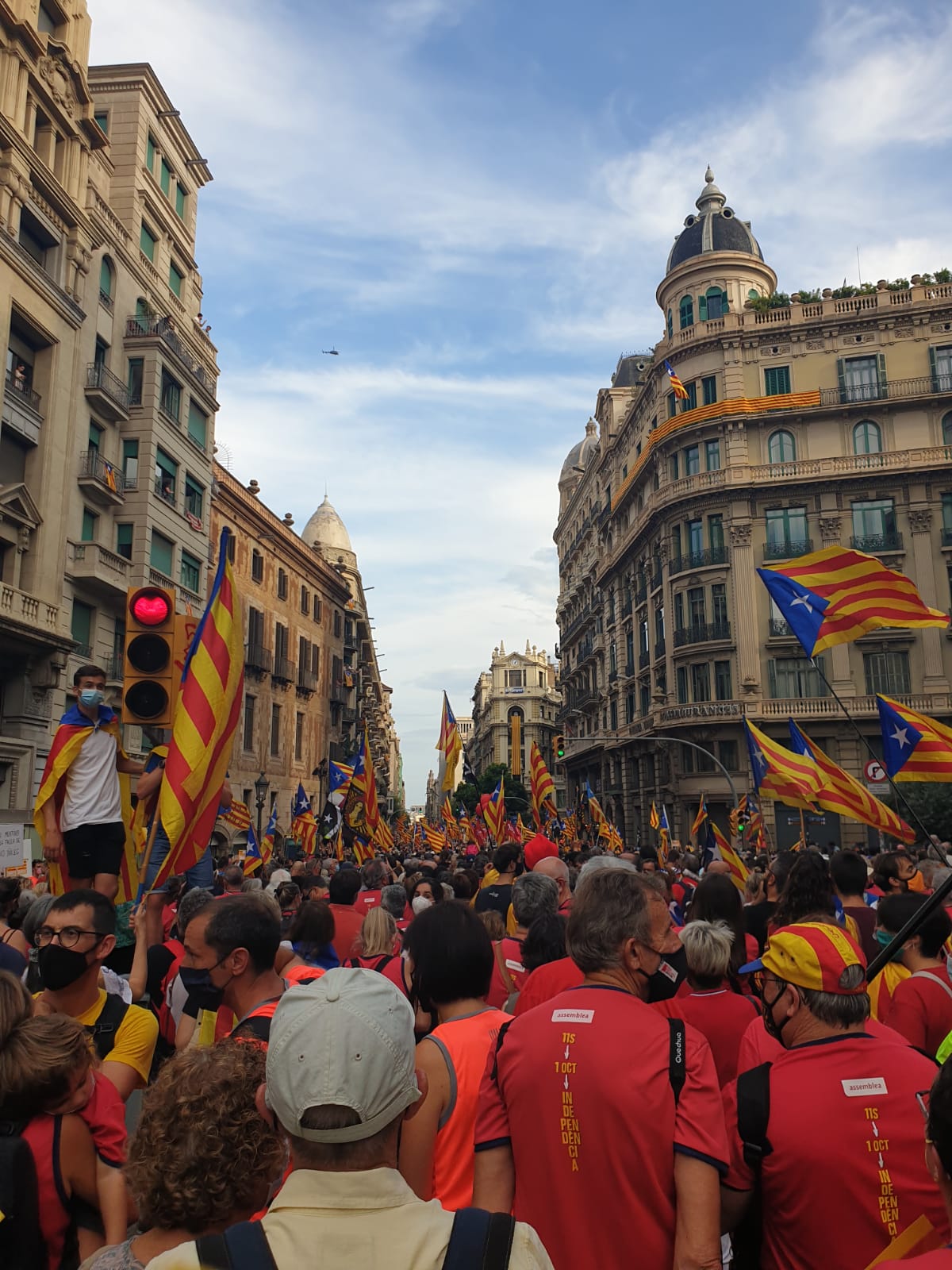 La imatge de Via Laietana de la Sandra de la Iglesia Colet