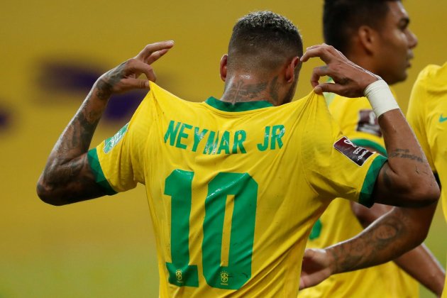 Neymar Brasil Peru EFE