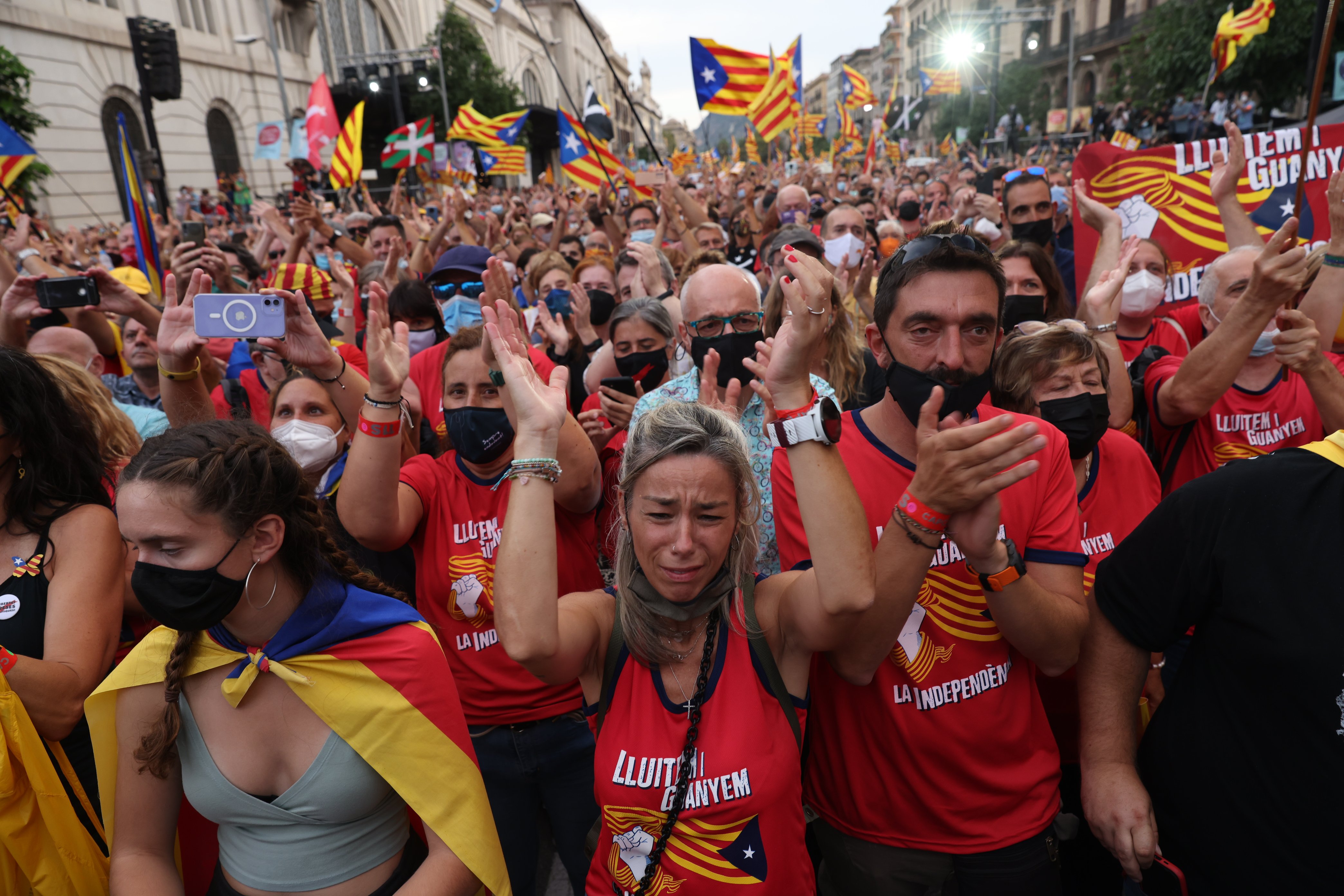 La samarreta de la Diada, prohibida en una exposició militar de Barcelona