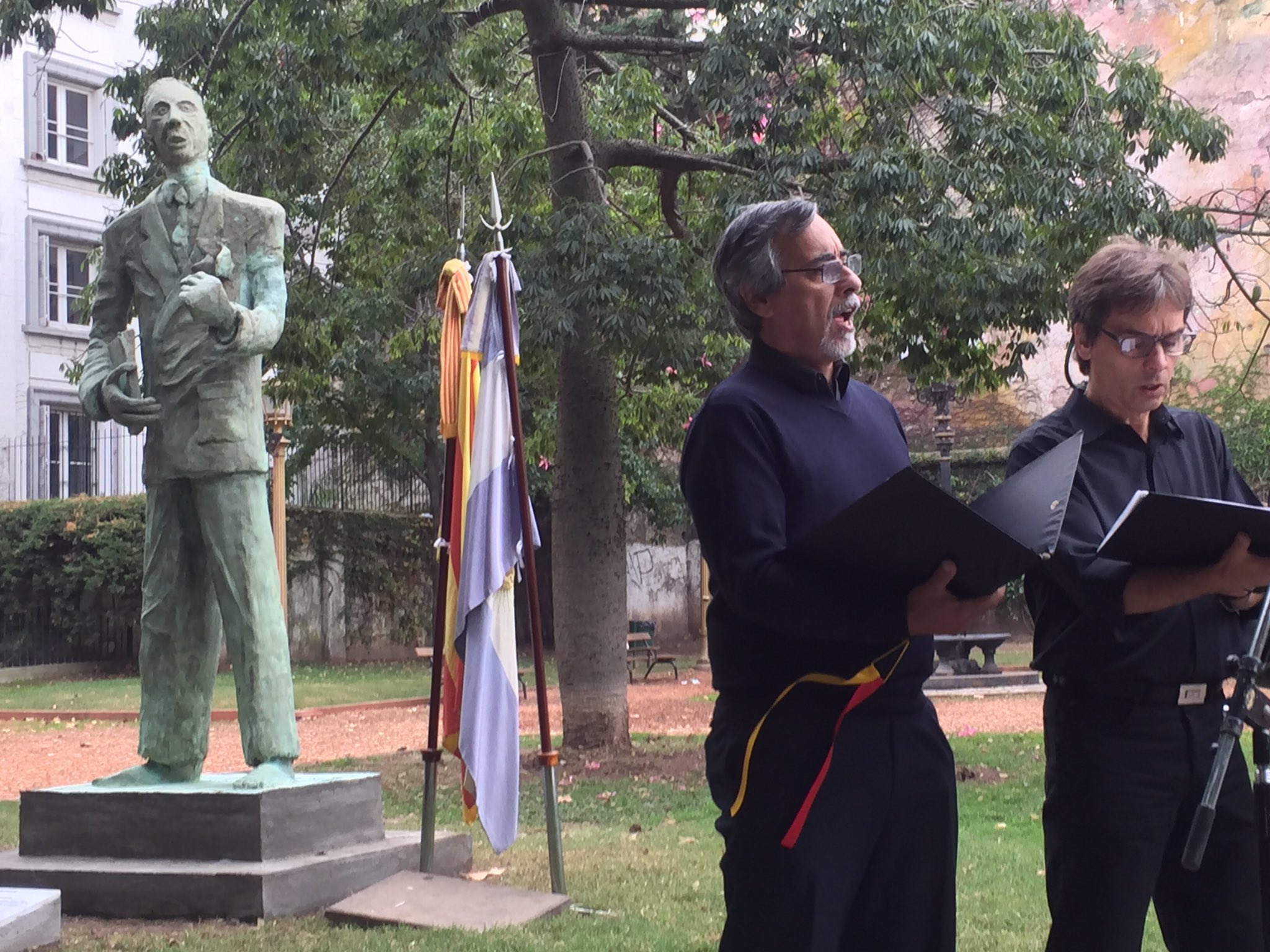 Buenos Aires inaugura una estatua en homenaje a Companys