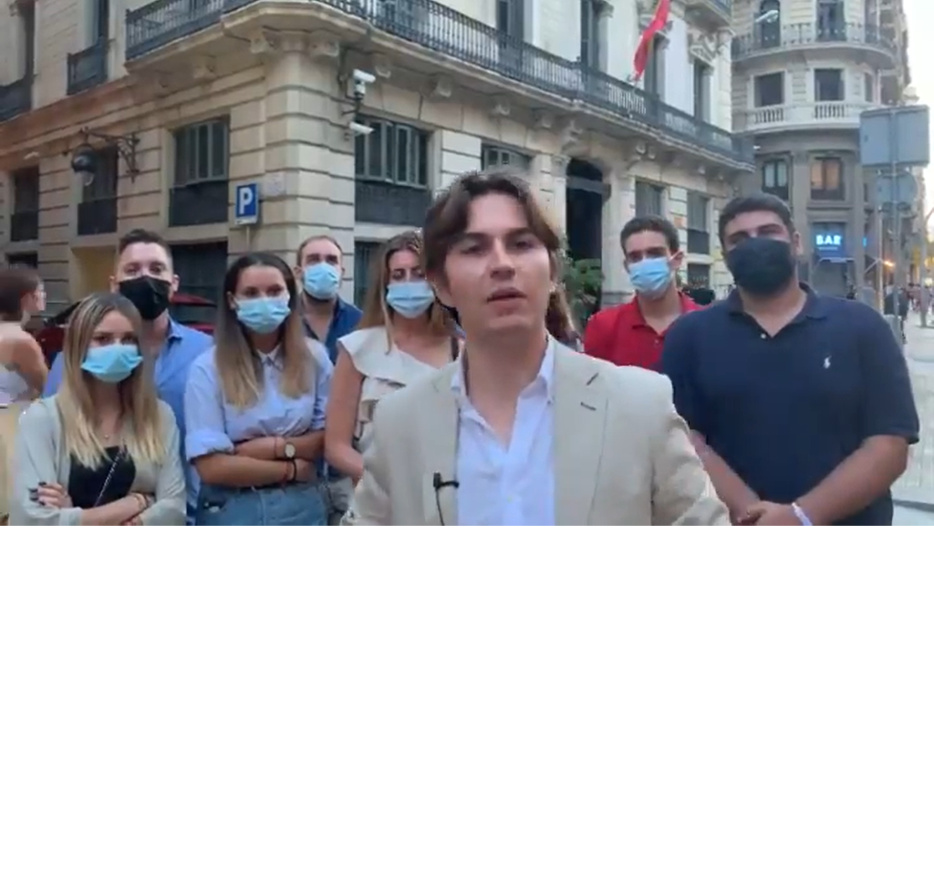 El PP se planta en la comisaría de Via Laietana "para dar apoyo a la policía"