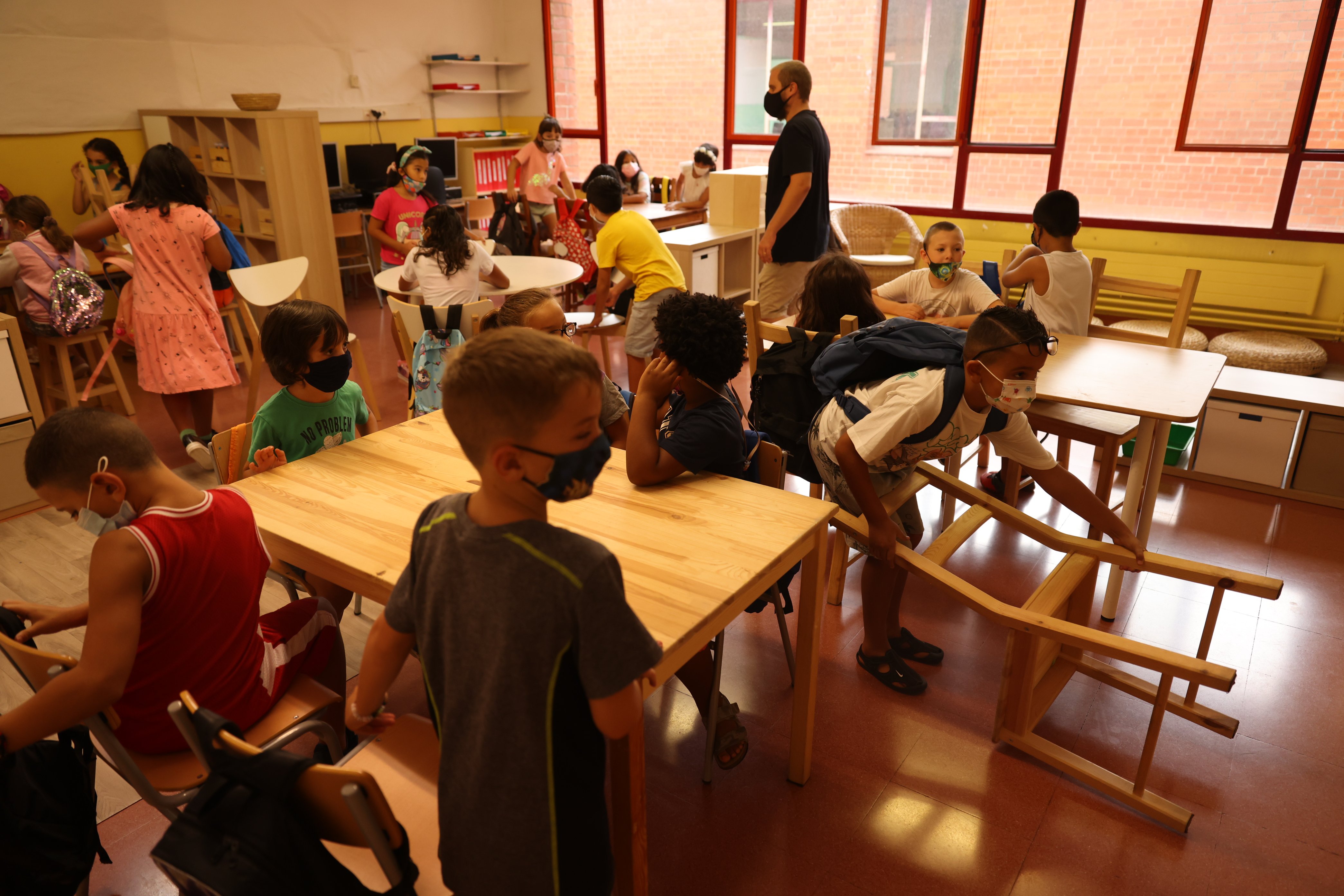 Las escuelas se adaptan a las medidas covid