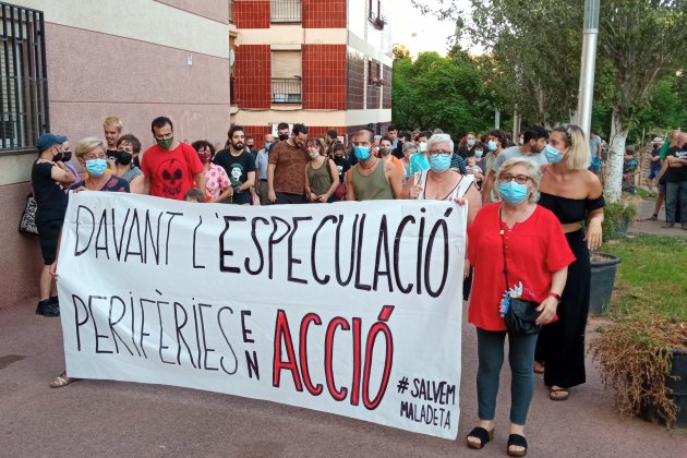 manifestacion huertos maladeta foto jordi palmer