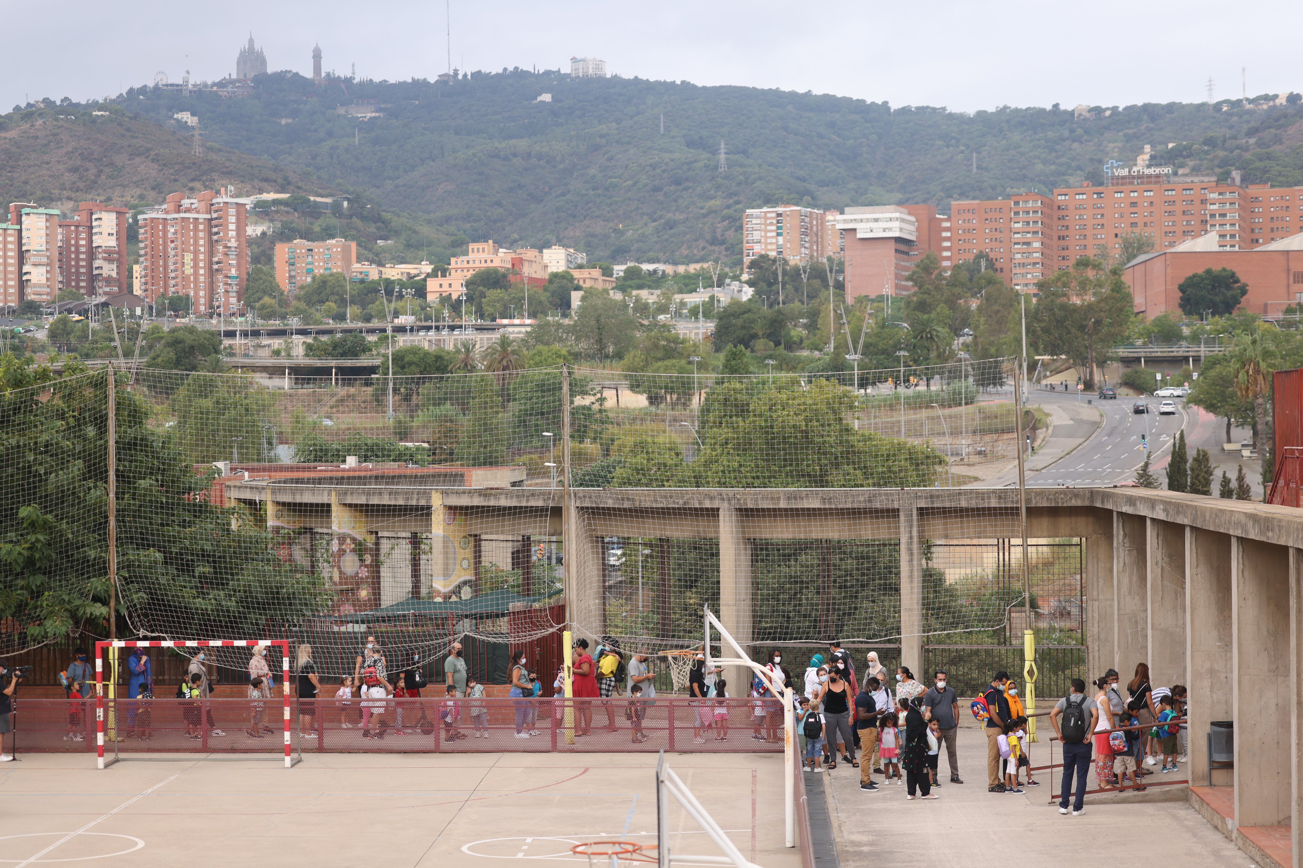 Primer día de colegio en el Institut Escola Mirades