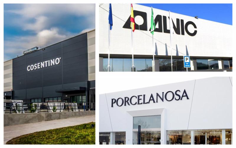 Cosentino, Porcelanosa i Alvic, referents mundials en decoració