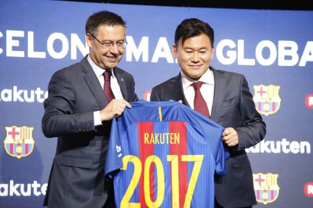 Josep Maria Bartomeu Rakuten Sergi Alcazar