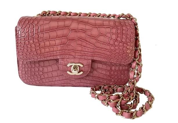 bolso efecto piel de serpiente