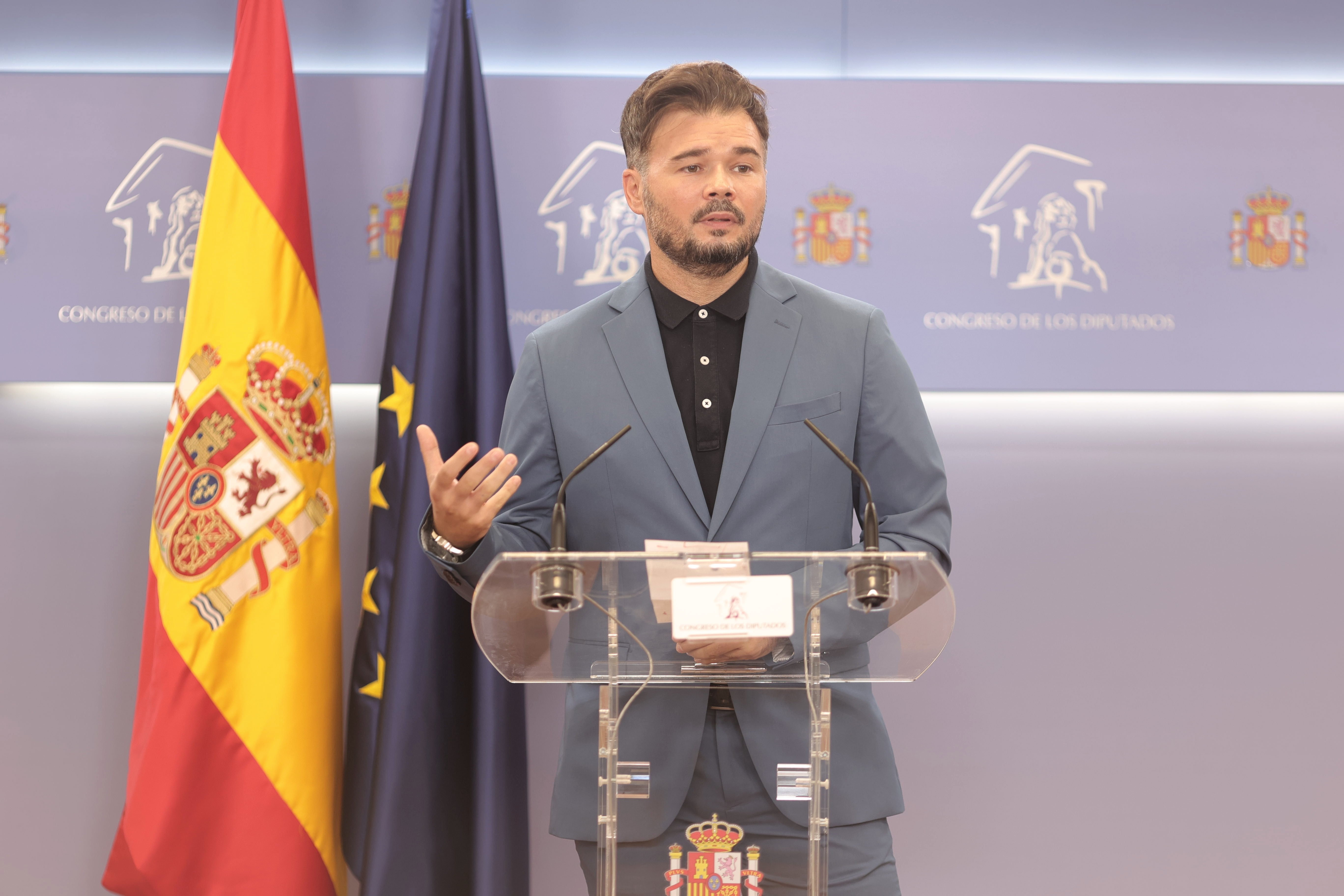 Gabriel Rufián Congreso Europa Press