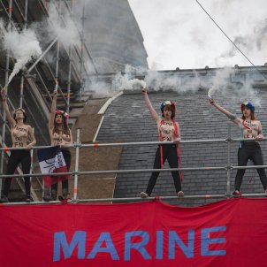 femen boicot le pen efe femen boicot le pen efe
