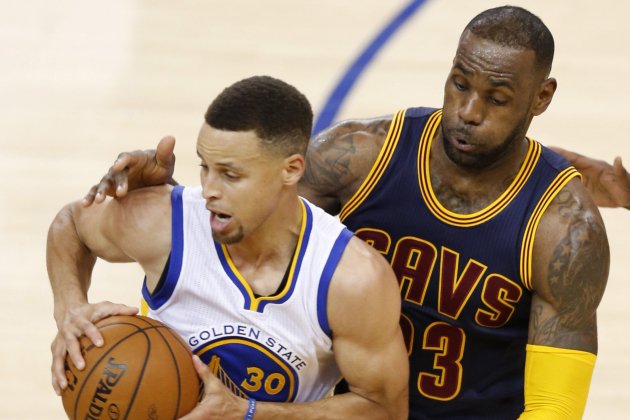 Lebron Curry EFE Lebron Curry EFE