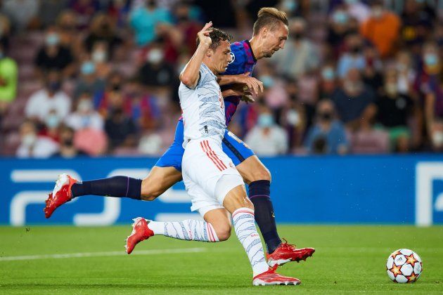 Luuk De Jong Pavard Barca Bayern Munic EFE Luuk De Jong Pavard Barca Bayern Munic EFE