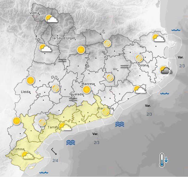 meteocat predicció meteocat predicció