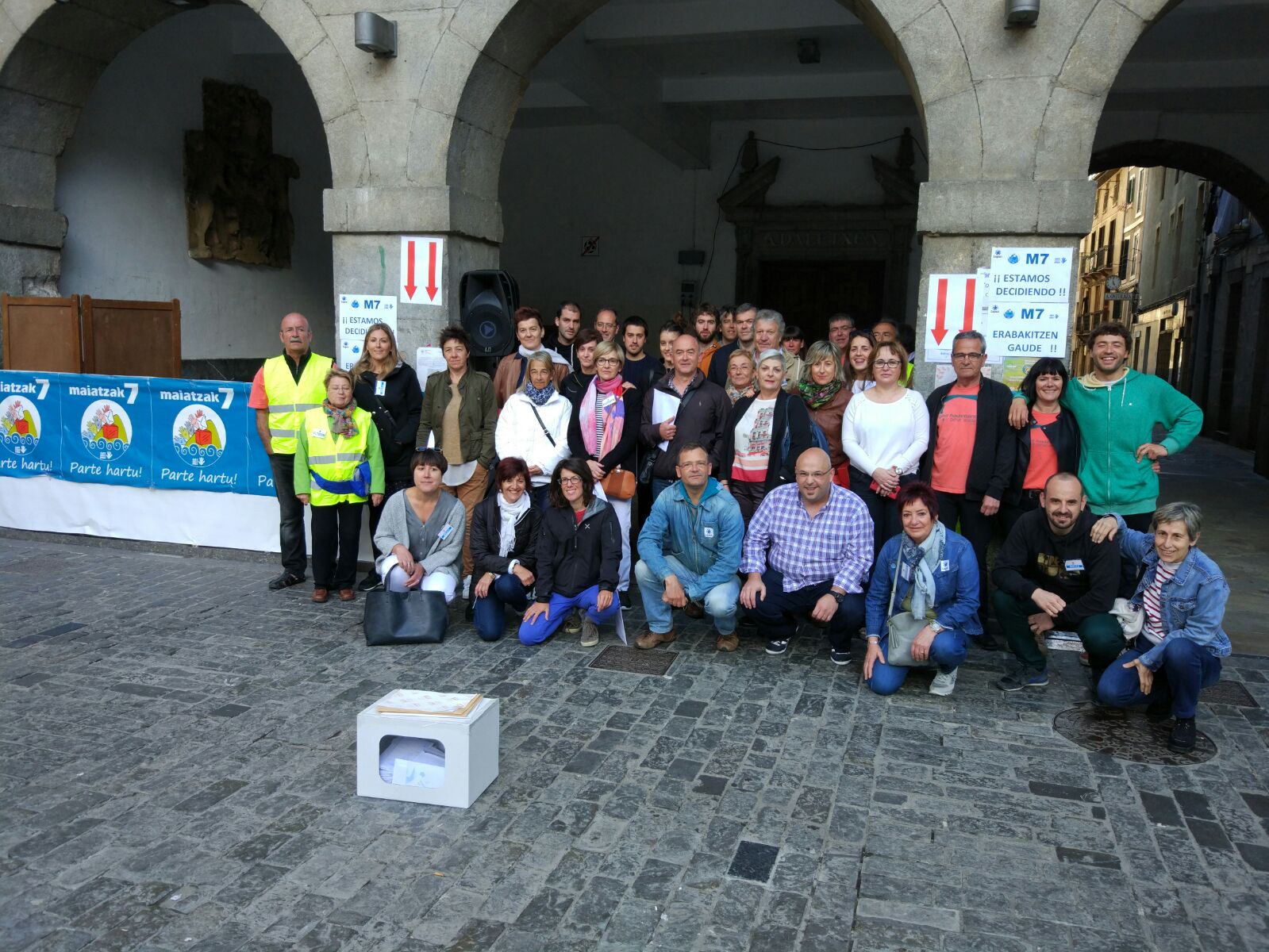 Participación del 25% en la tercera oleada de consultas indepes en Euskadi