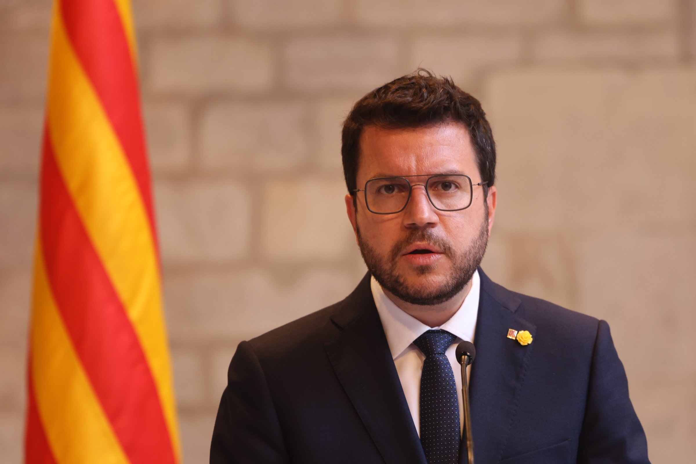 Aragonès: "The members proposed by Junts will take part in the dialogue process"