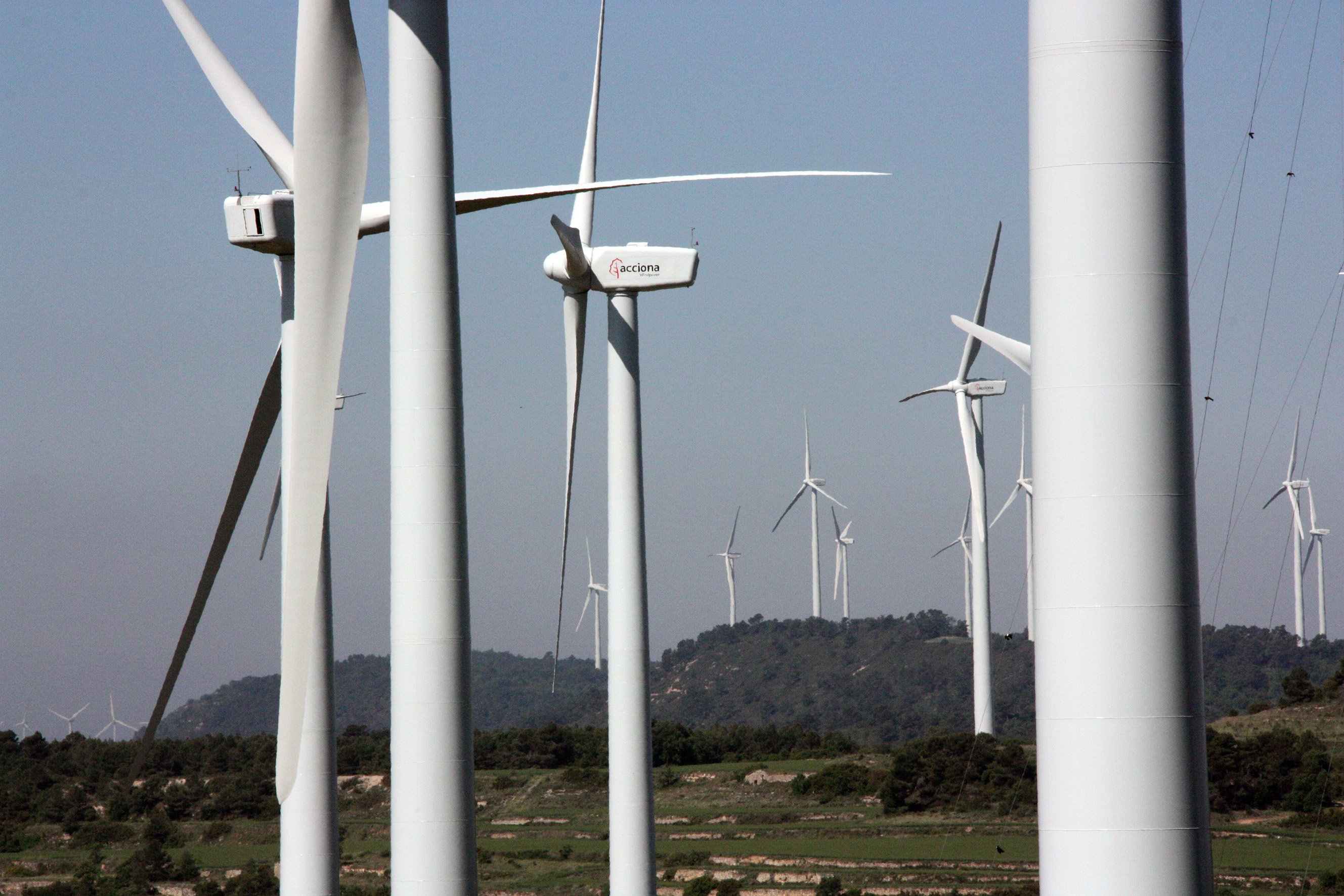 Propuesta para instalar molinos de viento en Collserola