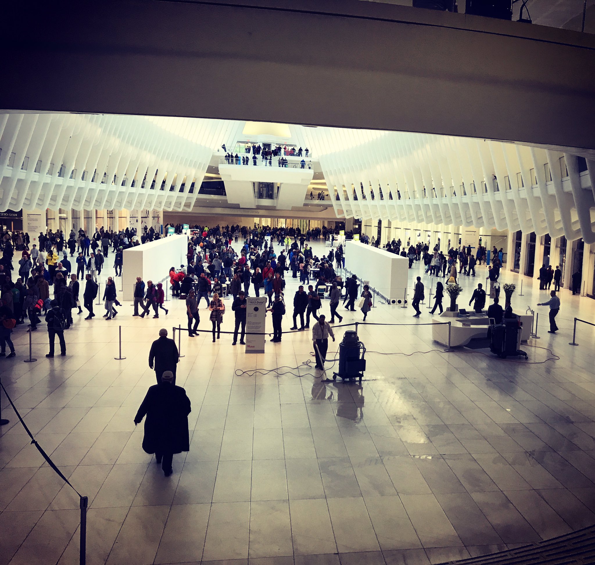 Goteras en el nuevo edificio de Calatrava en Nueva York