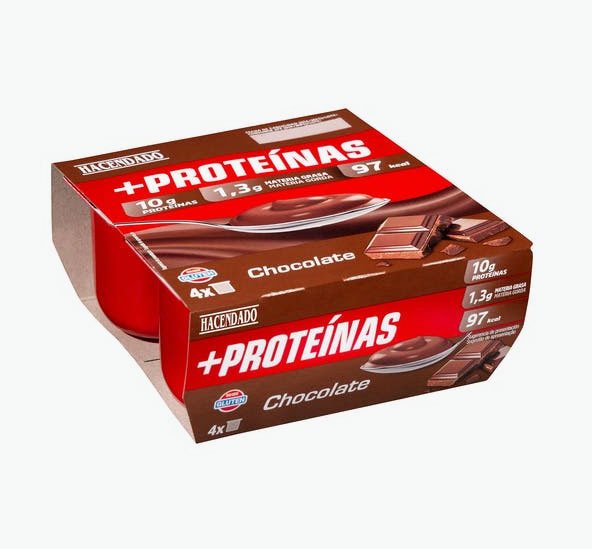 Postre lácteo +Proteínas de Mercadona