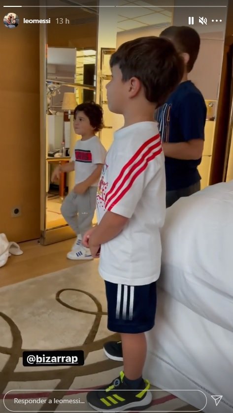 leo messi hijos rap habitacion hotel