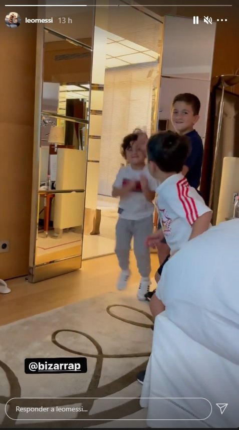 leo messi hijos rap habitacion hotel 2