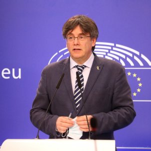 El eurodiputado de Junts, Carles Puigdemont, eurocámara - ACN