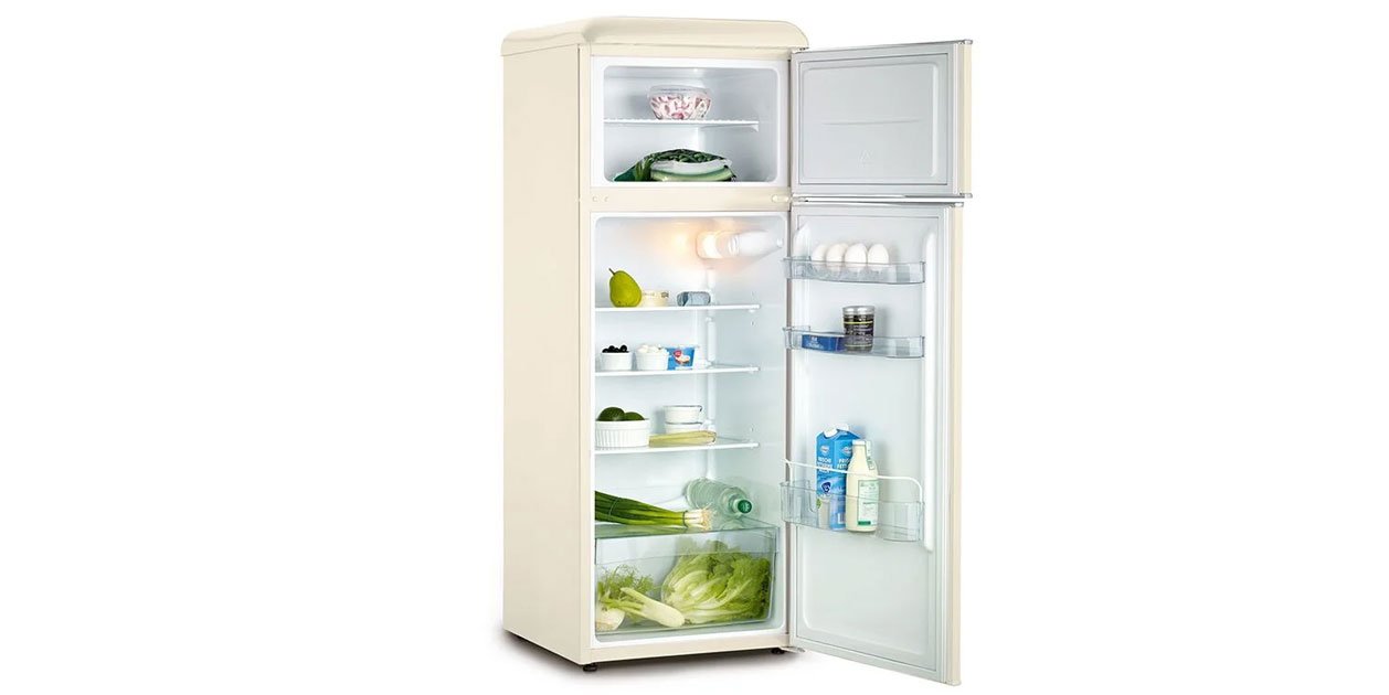 Lidl pone a la venta un frigorífico de cocina ‘retro’ en 8 colores distintos